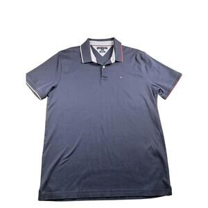 Polo Tommy Hilfiger XXL Navy Slim Fit Homme / Navy Blue Tommy Polo XXL Slim Fit